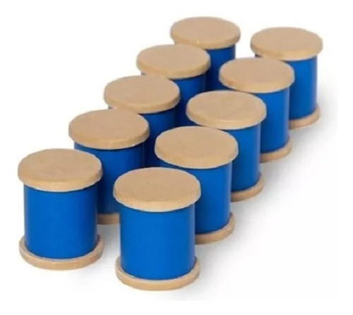 Juego De Memoria De Madera Sonoro 10 Pzas Didáctico Estimula 0