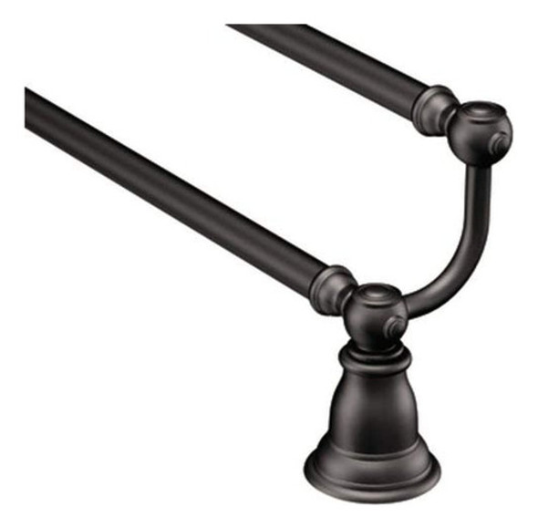 Moen Yb5422wr Kingsley Barra De Toallas Doble De Baño De 24 1