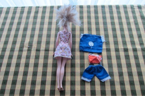 Barbie Con Vestido, Original Mattel, 1990!!, Excelente Estad 1