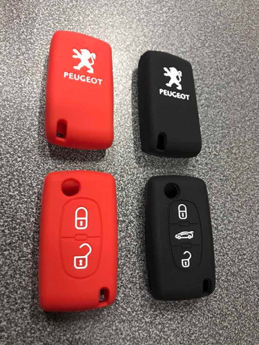 Funda De Llave 2 Boton Peugeot 207 Gti 307 308 3008 Accesorios 1