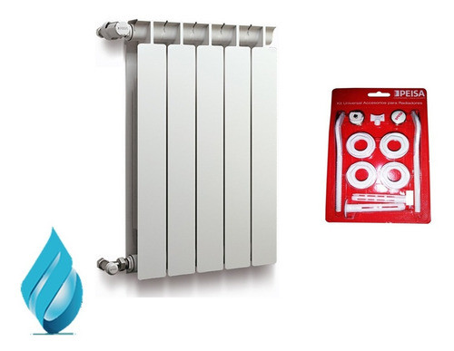 Radiador Peisa Tropical 4 Elementos + Blister 1