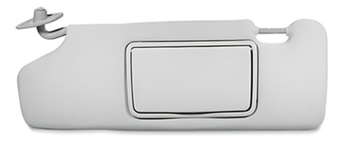 Quebra Sol Cinza C Espelho Ford Fiesta 2000 2001 Esquerdo 1