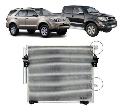 Condensador Hilux Sw4 3.0 2002 2003 2004 A 2011 Diesel 0