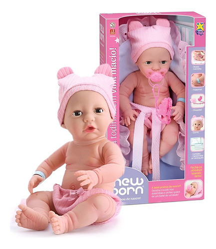 Bebote Muñeco, Recién Nacido Con Manta Y Accesorios, 12708 0