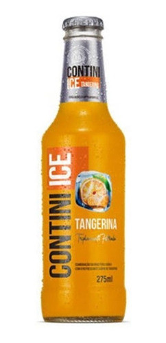 Bebida Mista Contini Ice Sabor Tangerina 275ml - Kit Com 6 0