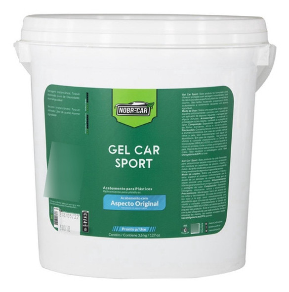 Protetor De Plastico Borracha Gel Car Sport 3,6 Kg Nobrecar 0