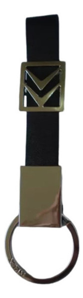 Chaveiro Luxo Citroen Alça De Couro E Argola Aço 1