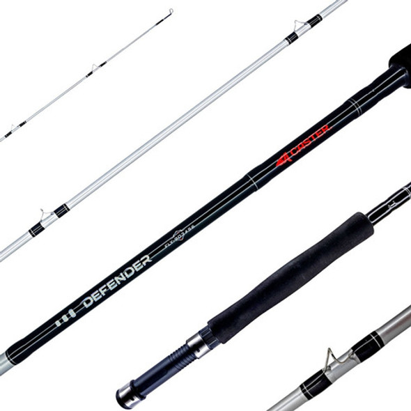 Caña Caster Defender Fly 9 Pies 2.74m 3 Tramos Mosca Flycast 0