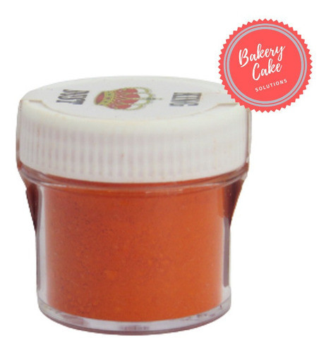 Colorante Comestible En Polvo Liposoluble Naranja King Dust 1