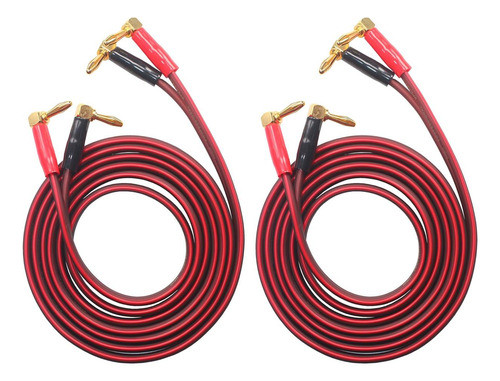 Cable Kk Btk-4 [1 Par De 8 Conectores Tipo Banana] Cable De 0