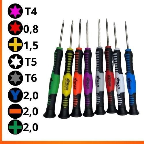 Kit Manutenção Eletrônica Completo Notebook Chaves Precisão 1