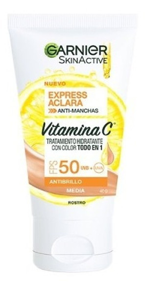 Crema Garnier Express Aclara Media 40gr 1