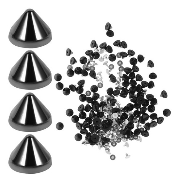 Roupas Rivet Spike Punk Rivets Shoe Spikes 100 Unidades 0 Roupas Rivet Spike Punk Rivets Shoe Spikes 100 Unidades 0