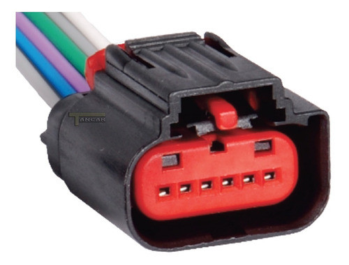 Conector Chicote Plug Do Corpo Borboleta Tbi Onix Prisma 1.4 Flex Spe/4 1