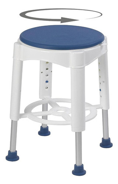 ~? Mgc Health Deluxe Taburete De Baño Giratorio 0