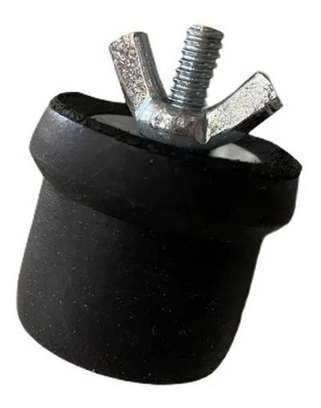 Tapón De Achique De Goma Con Mariposa Lancha Bote Gomon 1