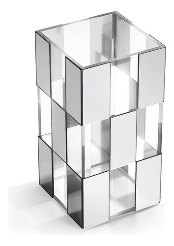 ~? Jarrón De Vidrio Acrílico Elavain Para Flores, Jarrón Tra 1