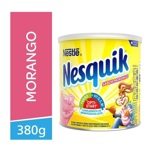 Nesquik Nestlé De Fresa Lata 380 G 0