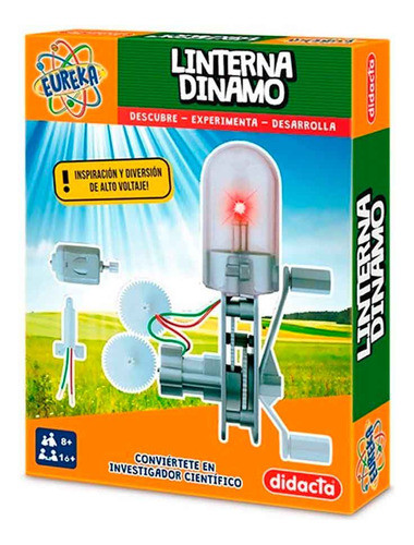 Juego Linterna Dinamo Didacta Descubre Y Experimenta Ub 0