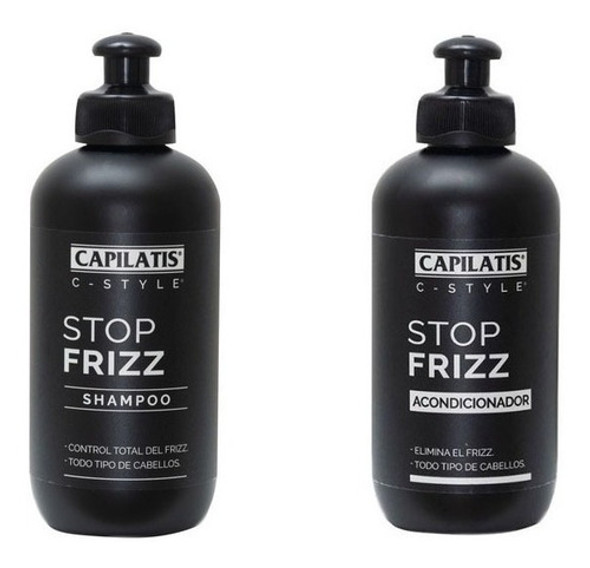 Shampoo + Acondicionador Capilatis C-style Stop Frizz X230ml 0