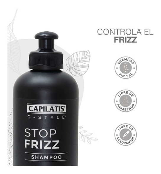 Shampoo + Acondicionador Capilatis C-style Stop Frizz X230ml 1
