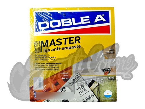 Lijas Aa Master Anti-empaste No Past 80 A 400 X 10 Unidades 0