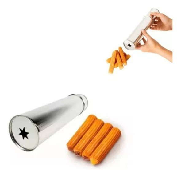 Churrera De Hojalata Incluye Receta Fcg 0