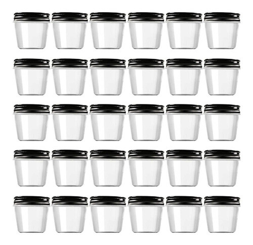 Recipientes De Pl Stico Transparente De 4 Onzas Fluidas 0