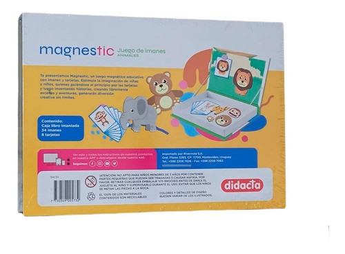 Juego De Imanes Selva - Magnestic - Vamos A Jugar 1