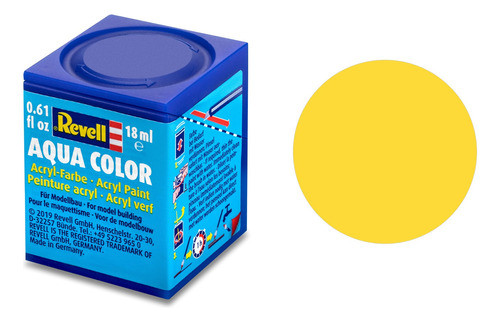 Pintura Revell Acrílica Mate Color 361 15 Amarillo 0