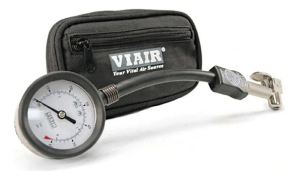 Viair Manómetro Profesional (0-35 Psi) + Bolso De Guardado 0