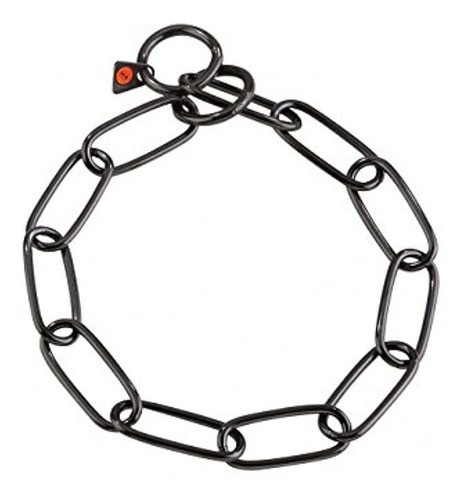 Herm Sprenger Streel Inoxidable Negro Largo Enlace Largo Pro 0