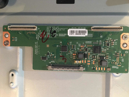 Placa T-con Hitachi Cdh-le43smart08 , Leer Descripción 0