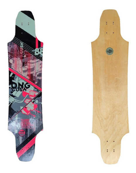 Shape Cush Longboard Skate Marfim Sm17 97x23cm 0