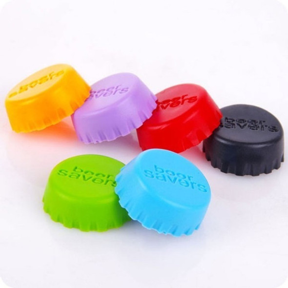 Tapas Para Botellas Tipo Cerveza X 6 De Silicona Tapon Vdp 0