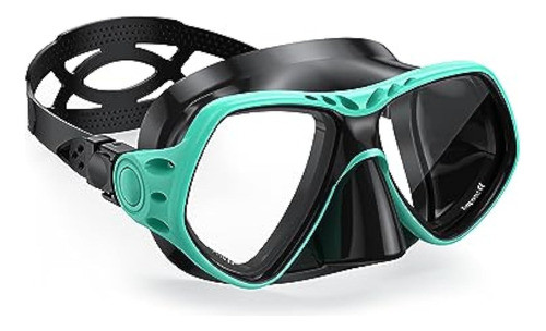 Fawater Adults Swim Goggles With Nose Cover,scuba 0