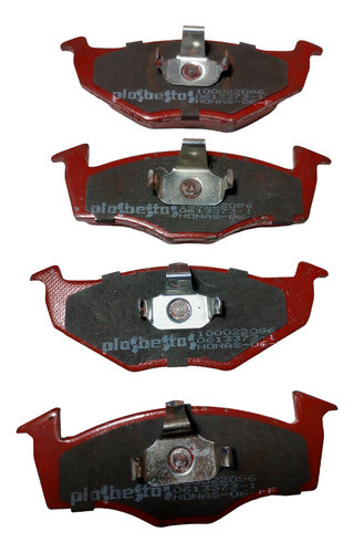 Pastillas De Freno Delanteras Plasbestos Vw Polo Classic. 1