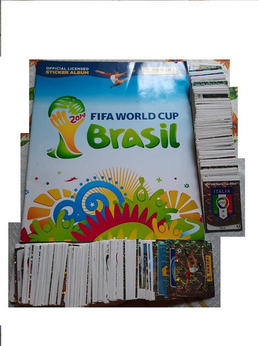 Copa Mundial Brasil 2014 Album + 50 Figuritas Distintas 1