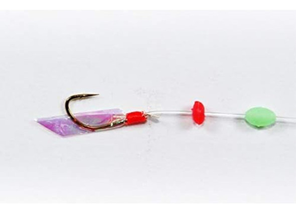 Ahi Usa Sb-202v Rainbow Skin Sabiki Rig - Tamanho 10 Ganchos 1