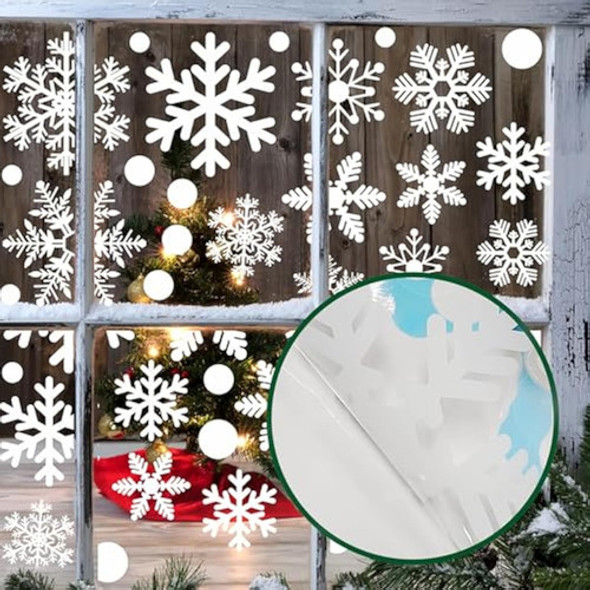 321 Calcomanías De Navidad Para Ventanas De 1