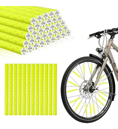 72 Reflectores De Radios Para Ruedas De Bicicleta, 0