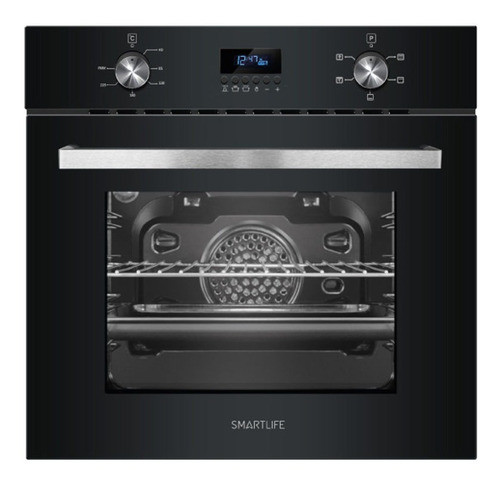 Horno De Empotrar Smartlife Convección Negro Dimm 0