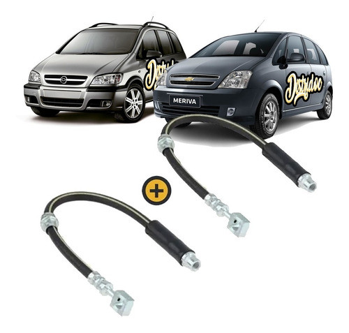 Kit X 2 Flexible Freno Delantero Meriva Astra Zafira Vectra 0
