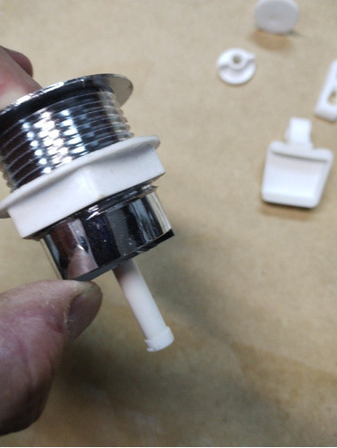 Botón Descarga Inodoro Plástico Genérico Rocca Capea 1