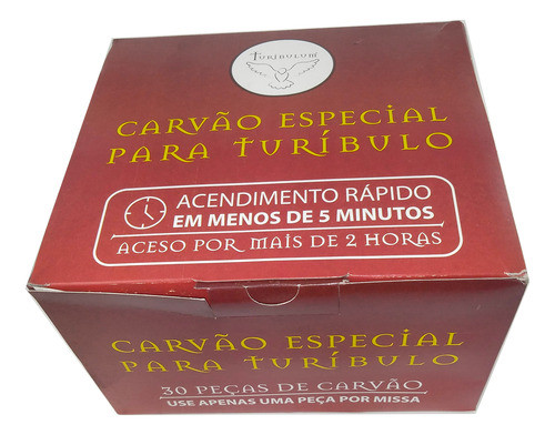 Carvão Vegetal Especial Para Turibulo 0