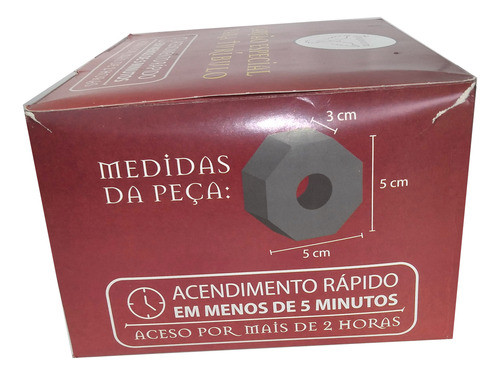 Carvão Vegetal Especial Para Turibulo 1