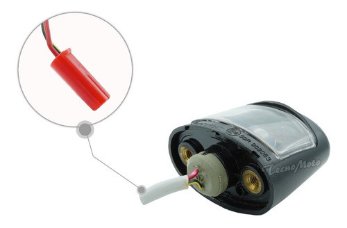 Luz Iluminador Patente Completo Cable Bajaj Rouser Ns160 0