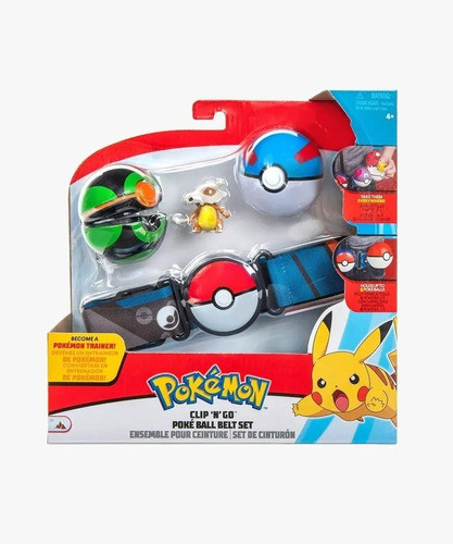 Pokemon Set De Cinturon Con Figura Cubone Pokebolas 95283 0