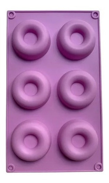 Molde De Silicona Para Donas 0