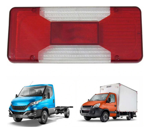 Lente Lanterna Traseira Para Iveco Nova Daily 2008.. Iveco V 0